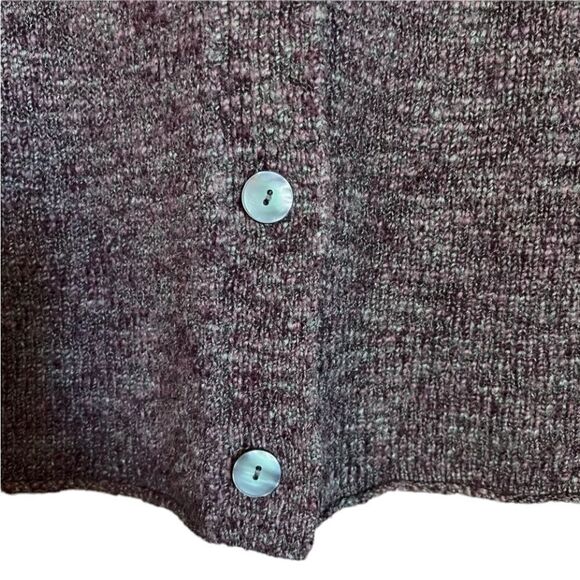 J. Jill wool & alpaca blend purple vest - Picture 8 of 10